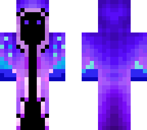 purple mage with purple eyes