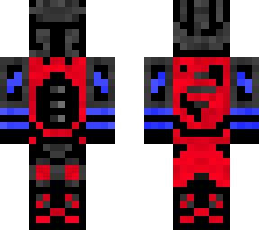 red and blue warden