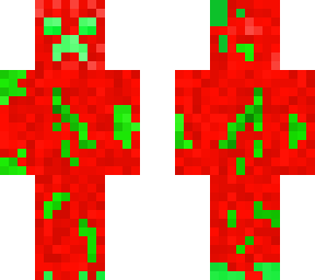 red and green creeper