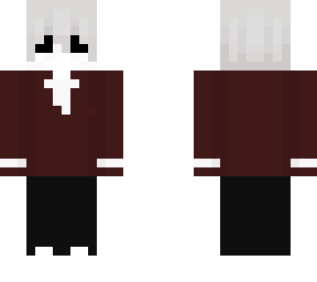red w white hair