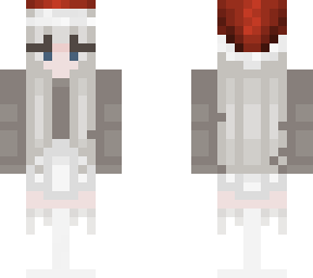 silver santa hat