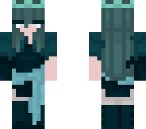 teal girl