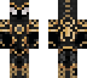 the golden suit( spiderman)