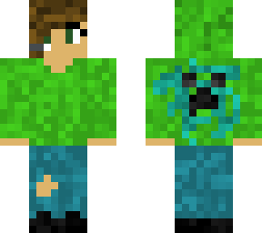 tomboy gamer with electrified creeper