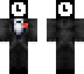 tuxedo clock