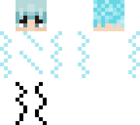 (cyan white)