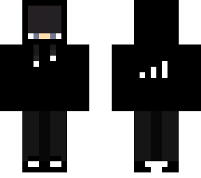 black hoodie boy