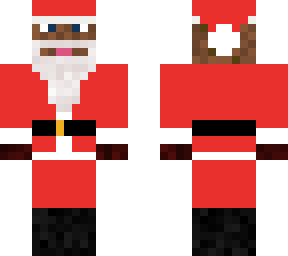 black santa