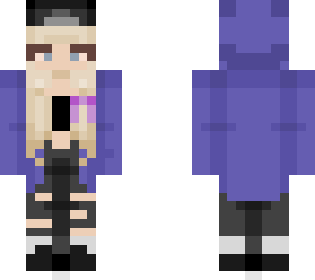 blonde girl with hoodie :)