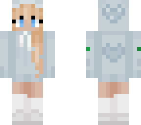 blue cute girl