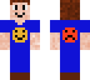 blue guy is happy and angry