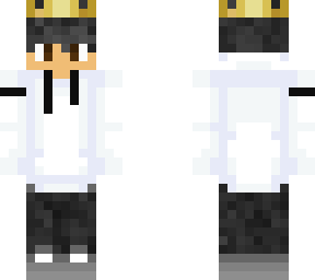 boy in white sweater