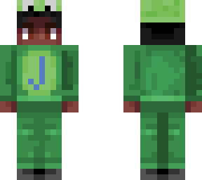 boy with frog onesie