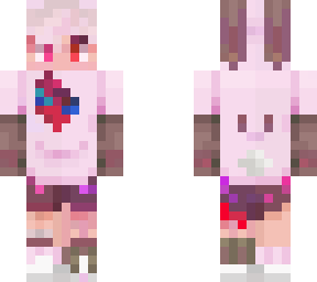 bunnie hoodie with muilk's hair