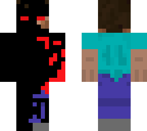 corrupted steve (my version if theres alr one)