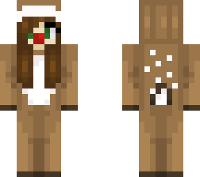 deer onesie girl (christmas)