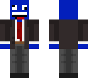 expensive blue man