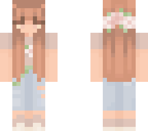 flower crown simple aesthetic girl