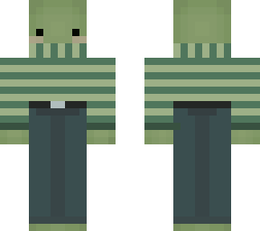 frog with turtleneck