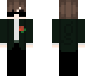 greenween in suit