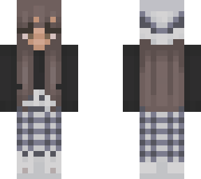 grey pajamas