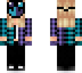 masked girl