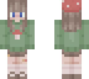 mushroom girl