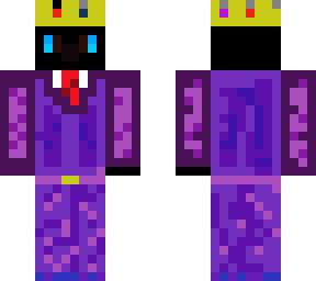purple suit man