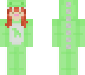 redhead dino onesie