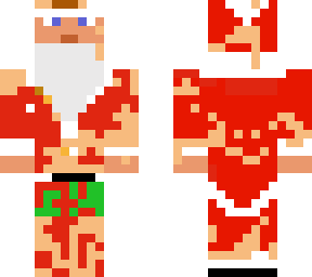 santa vs lion on one side but at the other side r9