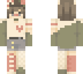 short haired edit of snekii's skin