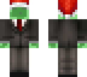 slimeking christmas hat