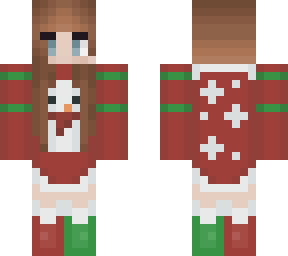 snowman girl