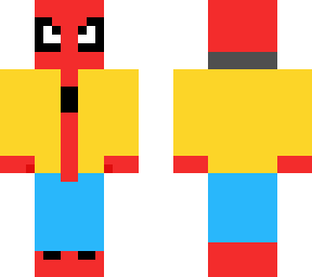 spider man p.t.8 homecoming suit, (tom holland. remastered two skins lol)