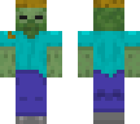 zombie with raccoon hat