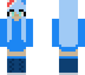 ||blue x mas girl||