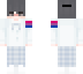 bi boy skin with white things