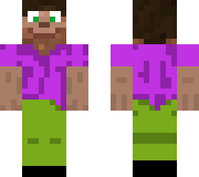 casual pink and green