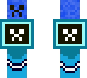 creeper warrior (blue)