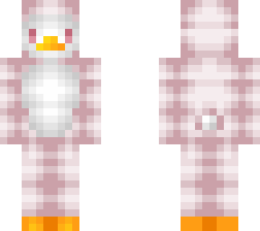 cute albino penguin