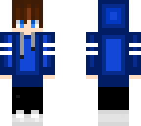 dark blue hoodie boy