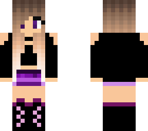 dark princess with pink boots