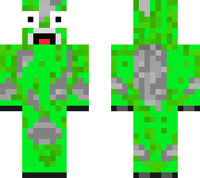 green cow man