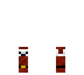 mini oso polar santa