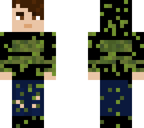 mossy stripe hoodie