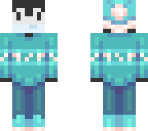 penguin with christmas outfit
