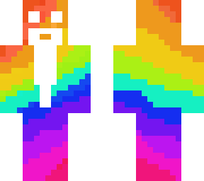 rainbow old man