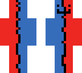 red and blue customize