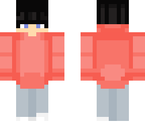red hoodie (tell me if u want to make you a hoodie requests are allowed also