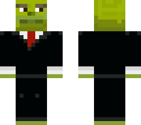 shrek with tuxedo